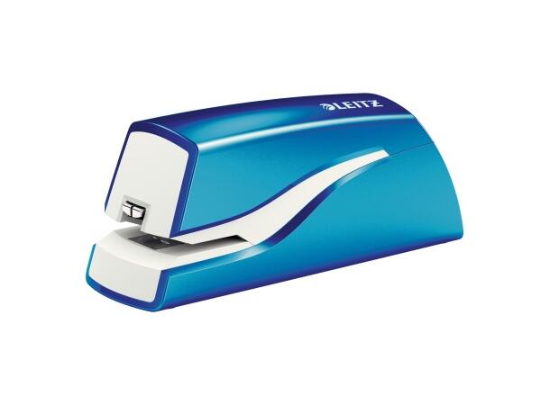 Stiftemaskin LEITZ WOW batteri 10a blå 